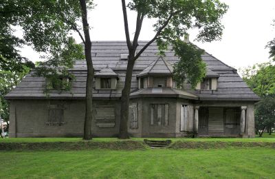 Herrenhaus/Gutshaus kaufen Boksyce, Dwór w Boksycach 25, Heiligkreuz, Rückseite