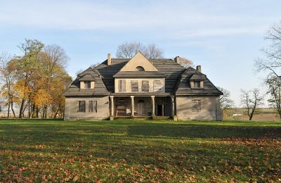 Herrenhaus/Gutshaus kaufen Boksyce, Dwór w Boksycach 25, Heiligkreuz, Vorderansicht