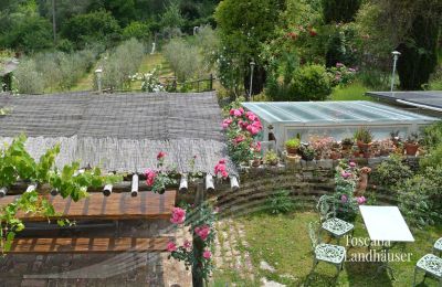 Landhaus kaufen Gaiole in Chianti, Toskana, RIF 3003 Blick auf Gewächshaus