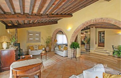 Maison de campagne à vendre Sarteano, Toscane, RIF 3005 Wohnbereich