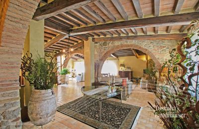 Maison de campagne à vendre Sarteano, Toscane, RIF 3005 Wohnbereich