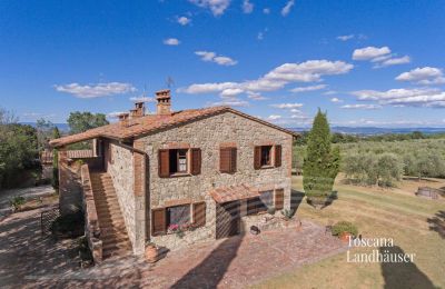 Ferme à vendre Sarteano, Toscane, RIF 3009 Haus mit Außentreppe