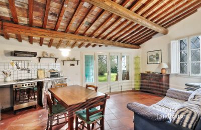 Maison de campagne à vendre Castagneto Carducci, Toscane, RIF 3057 Wohn-Essbereich mit Küche