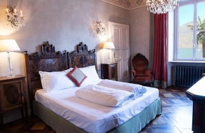 Historische Villa kaufen Cannobio, Piemont, Schlafzimmer