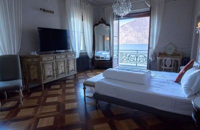 Historische Villa kaufen Cannobio, Piemont, Schlafzimmer
