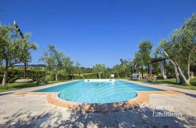 Landhaus kaufen Chianciano Terme, Toskana, RIF 3061 Pool und Gazebo