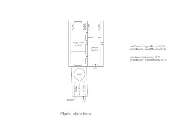 Immobilie Siena, Grundriss 2