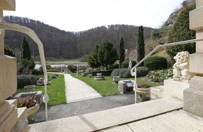 Villa historique à vendre 72574 Bad Urach, Bade-Wurtemberg, Blick in den Garten