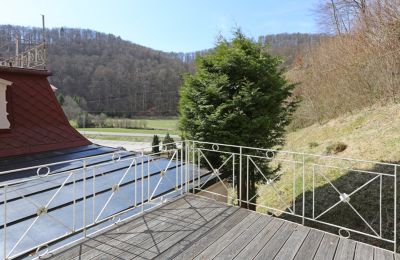 Villa historique à vendre 72574 Bad Urach, Bade-Wurtemberg, Blick vom Balkon