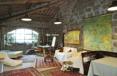 Historische Villa kaufen Latium, Dachboden