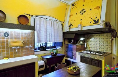 Historische Villa kaufen Latium, Küche