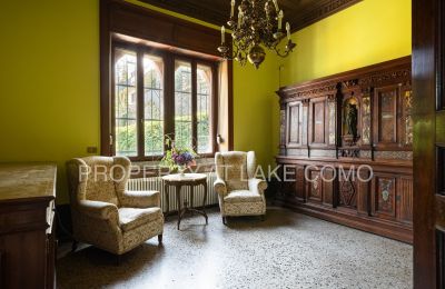 Historische Villa kaufen Torno, Lombardei, Living Room