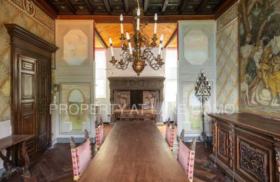 Historische Villa kaufen Torno, Lombardei, Fireplace