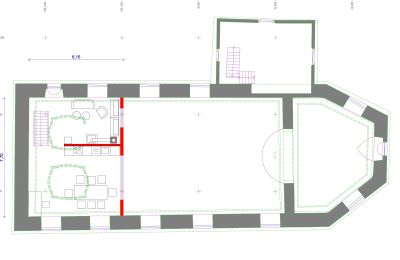 Kirche kaufen 78591 Durchhausen, Vordere Kirchgasse  6, Baden-Württemberg, Entwurf Wohnung Empore OG