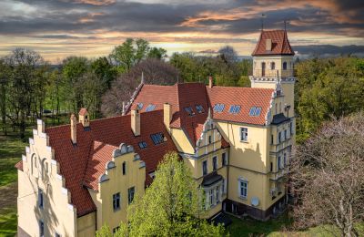 Schloss kaufen Ornontowice, Zamkowa, Schlesien, Drohnenfoto