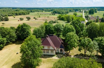 Historische Villa kaufen Piaski, Wolności 19, Lodz, Drohnenfoto