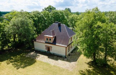 Historische Villa kaufen Piaski, Wolności 19, Lodz, Drohnenfoto