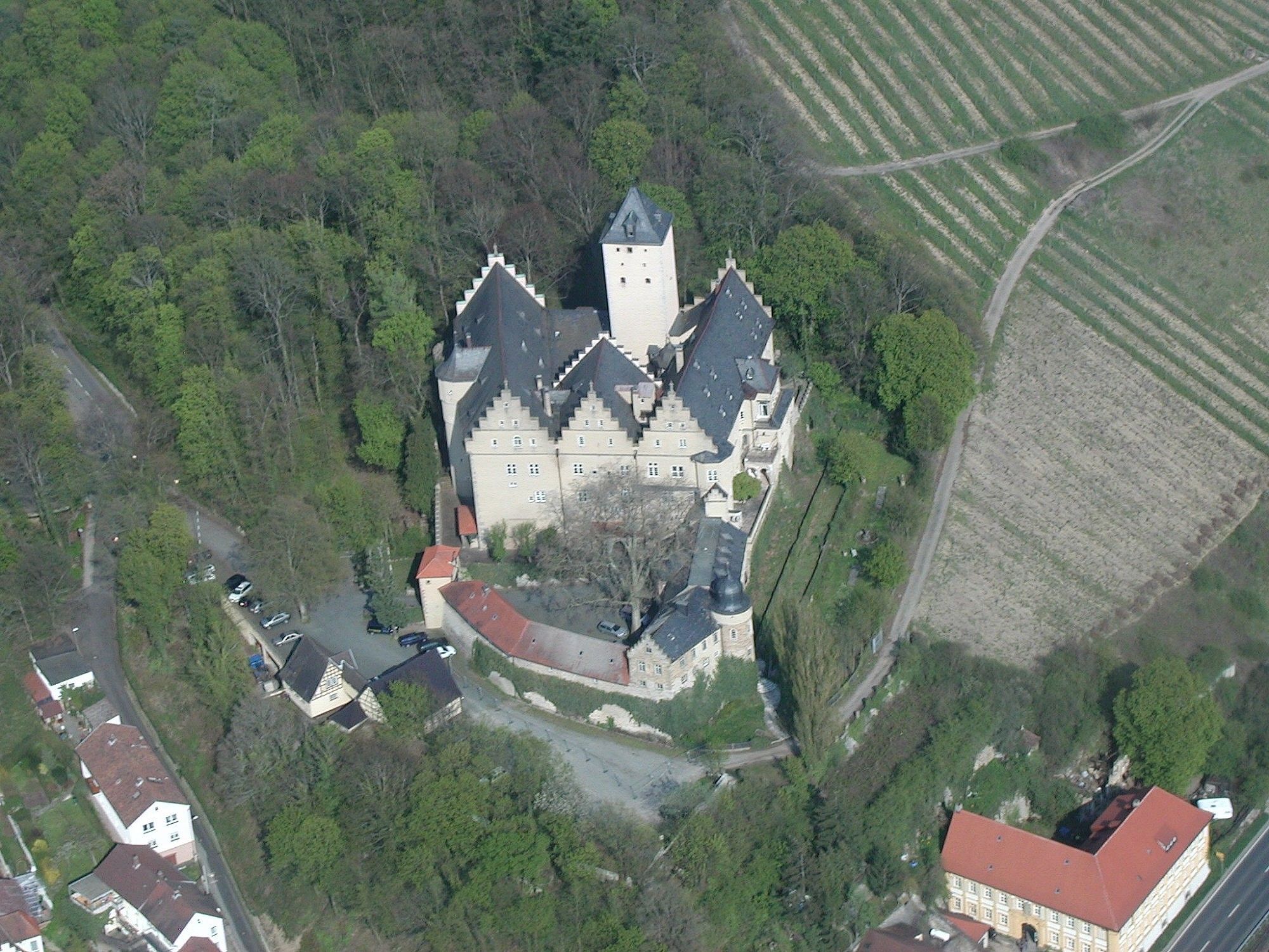 Fotos Schloss in Franken, für Gastronomie, Wohnen, Büros etc.