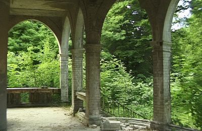 Schloss kaufen Czerna, Pałac w Czernej, Lebus, Terrasse