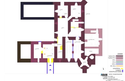 Immobilie Osetno, Grundriss 1