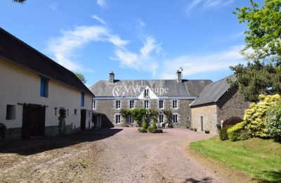 Charakterimmobilien, Landgut in der Normandie bei Coutances - 9 Hektar Land