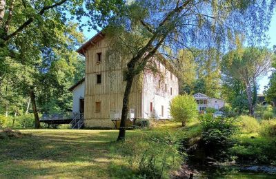 Charakterimmobilien, Individueller Wohntraum bei Bordeaux: Historische Mühle mit Ferienwohnungen