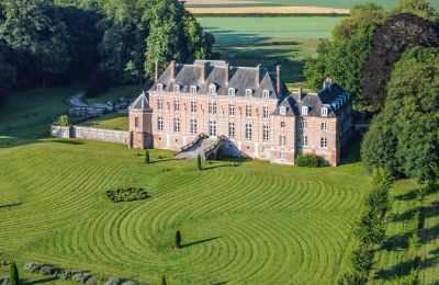 Schloss kaufen Gisors, Normandie, Drohnenfoto