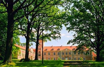 Château à vendre Dobrocin, Pałac w Dobrocinie, Varmie-Mazurie, Vue historique