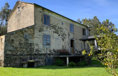 Bauernhaus kaufen Moeche, Sta Cruz de Moeche, Galizien, Fachada trasera