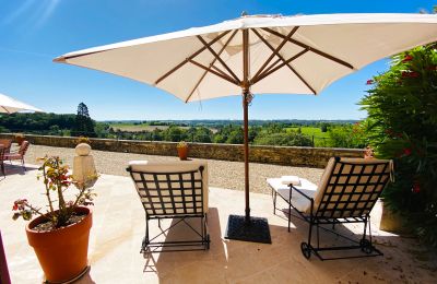 Schloss kaufen Monségur, Neu-Aquitanien, Terrasse