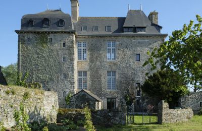 Schloss kaufen Lamballe, Le Tertre Rogon, Bretagne, Rückseite