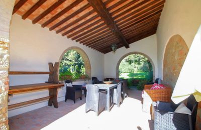 Landhaus kaufen Montecatini Val di Cecina, Toskana, Veranda