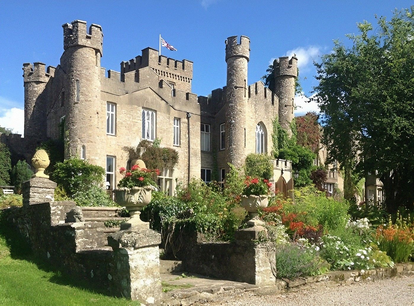 Fotos Tudorschloss in Cumbria, Grenze Schottland