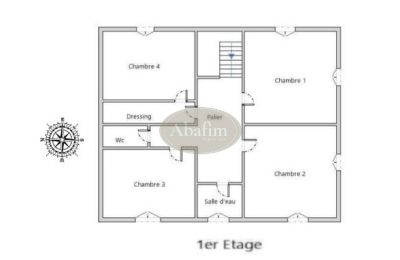 Immobilie Maubourguet, Grundriss 2