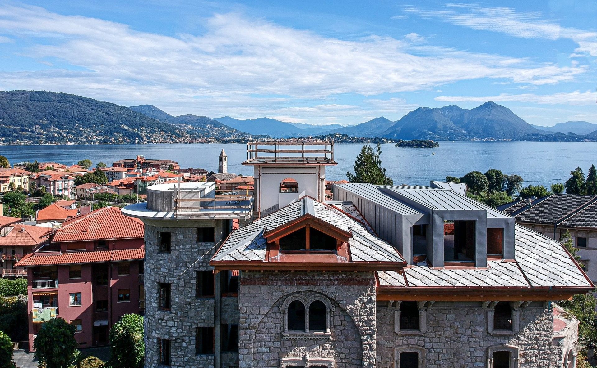 Fotos Bauprojekt: Sanierung Jugendstil-Villa in Baveno