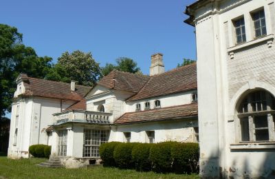 Herrenhaus/Gutshaus kaufen Oporowo, Dwór w Oporowie 1, Großpolen, Rückansicht