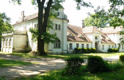 Herrenhaus/Gutshaus kaufen Oporowo, Dwór w Oporowie 1, Großpolen, Vorderansicht