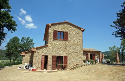 Landhaus kaufen Montescudaio, Toskana, RIF 2185 Blick auf Gebäude