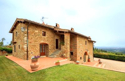 Landhaus kaufen Figline e Incisa Valdarno, Toskana, RIF 2966 Haus und Garten