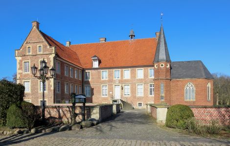 Havixbeck, Burg Hülshoff - Burg Hülshoff in Havixbeck