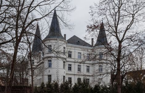 Leubnitz, Rathausstraße - Schloss Leubnitz-Werdau (Sachsen)