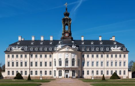 Wermsdorf, Hubertusburg - Schloss Hubertusburg in Wermsdorf, Sachsen