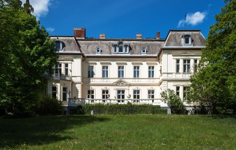 Schönfeld, Schönfelder Straße - Gartenfront Schloss Schönfeld (Altmark)