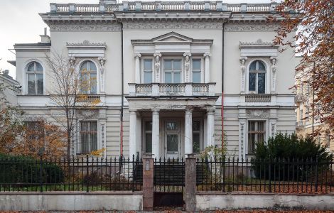 Warszawa, Aleje Ujazdowskie - Eliza Wielopolska Palais in Warschau