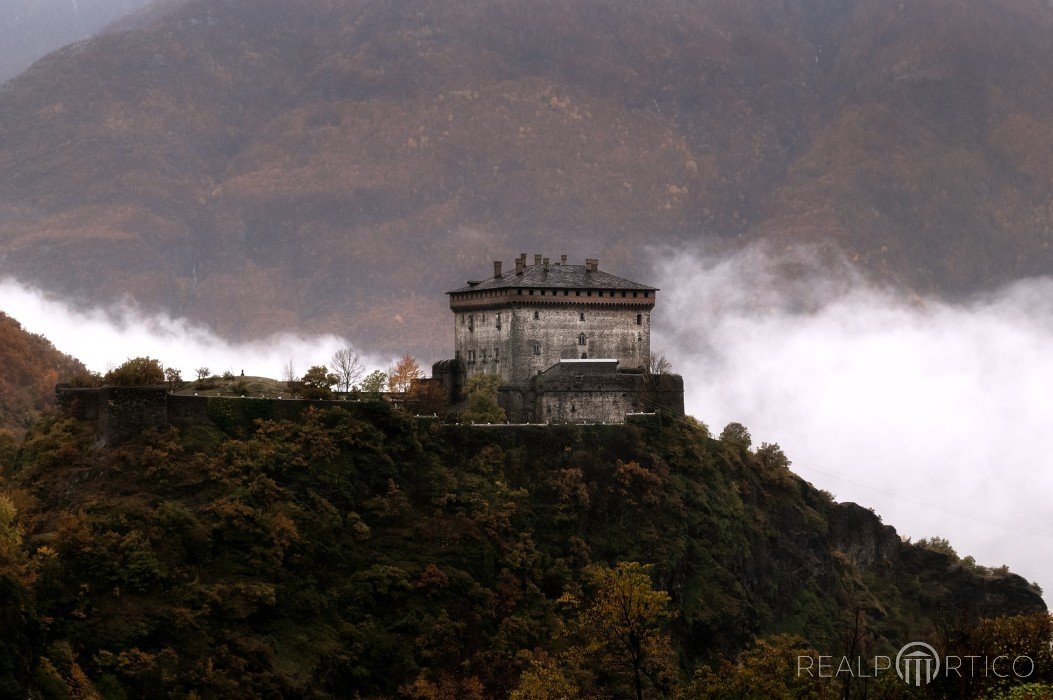 Aostatal: Burg in Verrès (Castello di Verrès), Italien