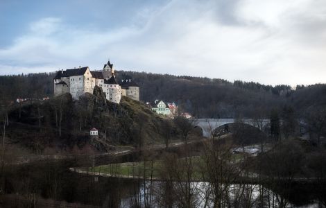 Loket, Hrad Loket - Burg Ellbogen, Bezirk Falkenau