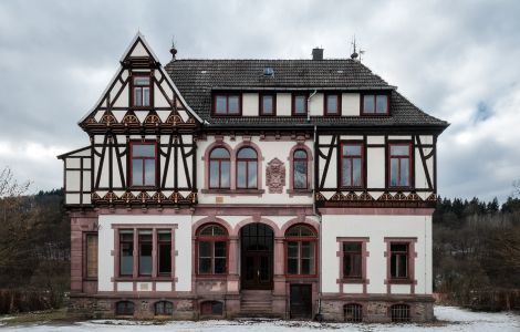 Stolberg, Thyrahöhe - Villa Büssing und ehemaliges Krankenhaus in Stolberg/Harz