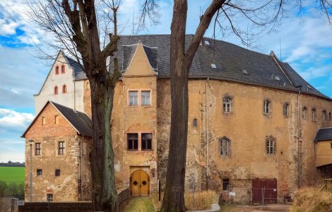 Sachsenburg, Am Schloß - Schloss Sachsenburg (Frankenberg)