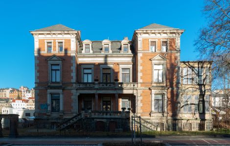 Greiz, August-Bebel-Straße - Greiz: Denkmalgeschützte Villa in der August-Bebel-Straße