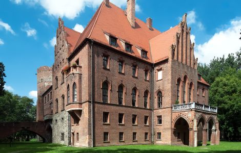 Pęzino, Zamek - Schloss Pansin (Pęzino)